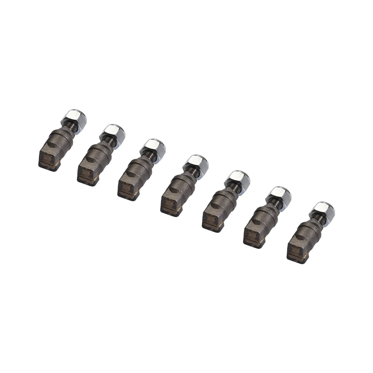 (1 Pack / 34 Pcs) Teeth and Nuts for Stump Grinder SG24; SG24PRO; SG28; SG30PRO; SG61, (SKU: 150151;150151G;150181;150181G;150182;150182G;150183;150183G;150501; 150602)