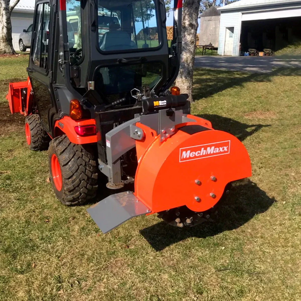 3-Point PTO Stump Grinder & Forestry Log Skidding Winch Bundle, SG24 & FW8800