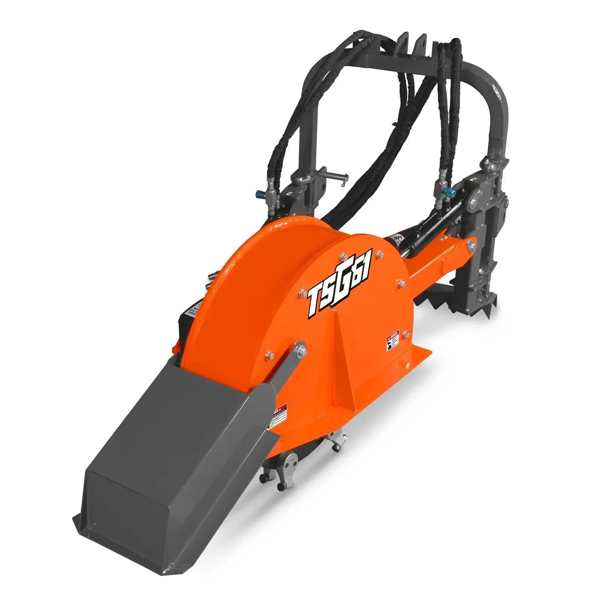 24'' Cutting Wheel Hydraulic Cylinders Stump Grinder,  (PTO Shaft Included with Slip Clutch) ,  35-60hp,   TSG61