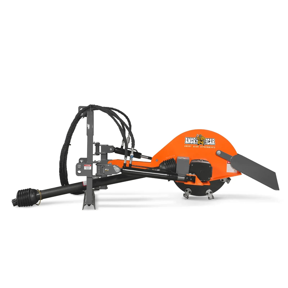 24'' Cutting Wheel Hydraulic Cylinders Stump Grinder,  (PTO Shaft Included with Slip Clutch) ,  35-60hp,   TSG61