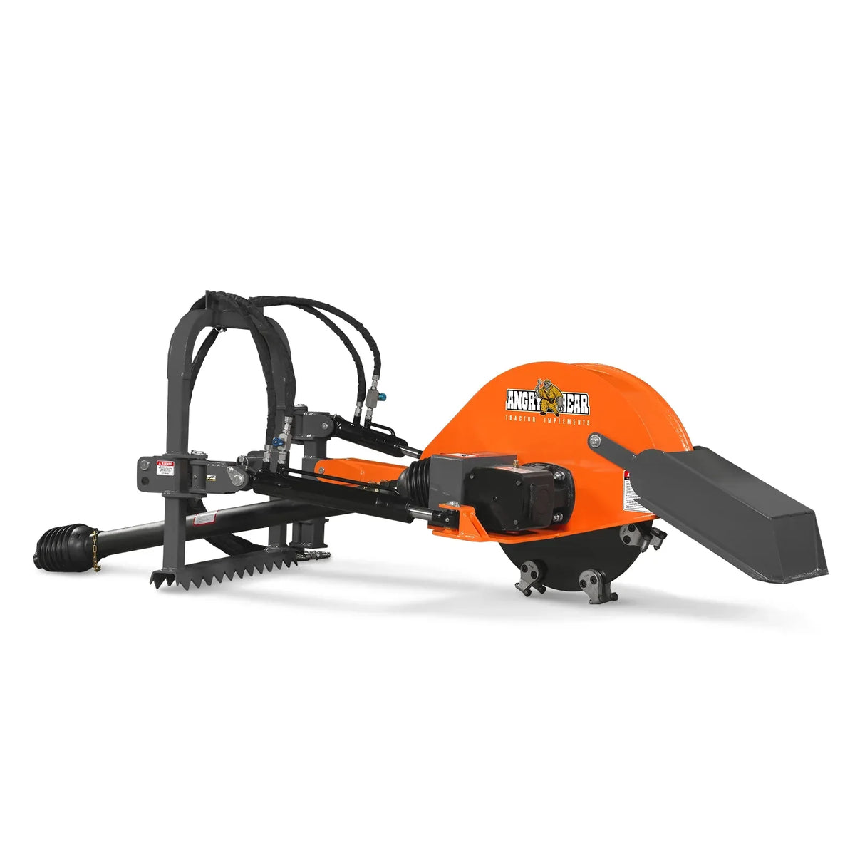 24'' Cutting Wheel Hydraulic Cylinders Stump Grinder,  (PTO Shaft Included with Slip Clutch) ,  35-60hp,   TSG61