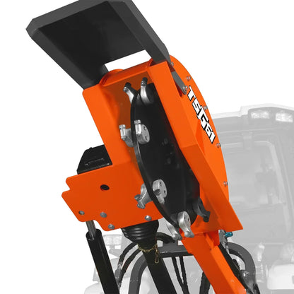 24'' Cutting Wheel Hydraulic Cylinders Stump Grinder,  (PTO Shaft Included with Slip Clutch) ,  35-60hp,   TSG61