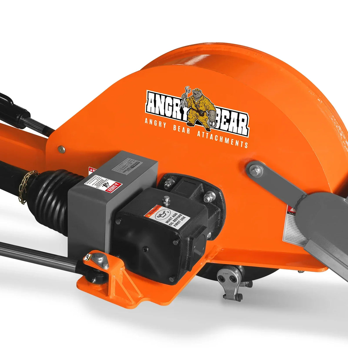 24'' Cutting Wheel Hydraulic Cylinders Stump Grinder,  (PTO Shaft Included with Slip Clutch) ,  35-60hp,   TSG61