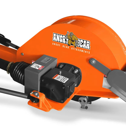 24'' Cutting Wheel Hydraulic Cylinders Stump Grinder,  (PTO Shaft Included with Slip Clutch) ,  35-60hp,   TSG61