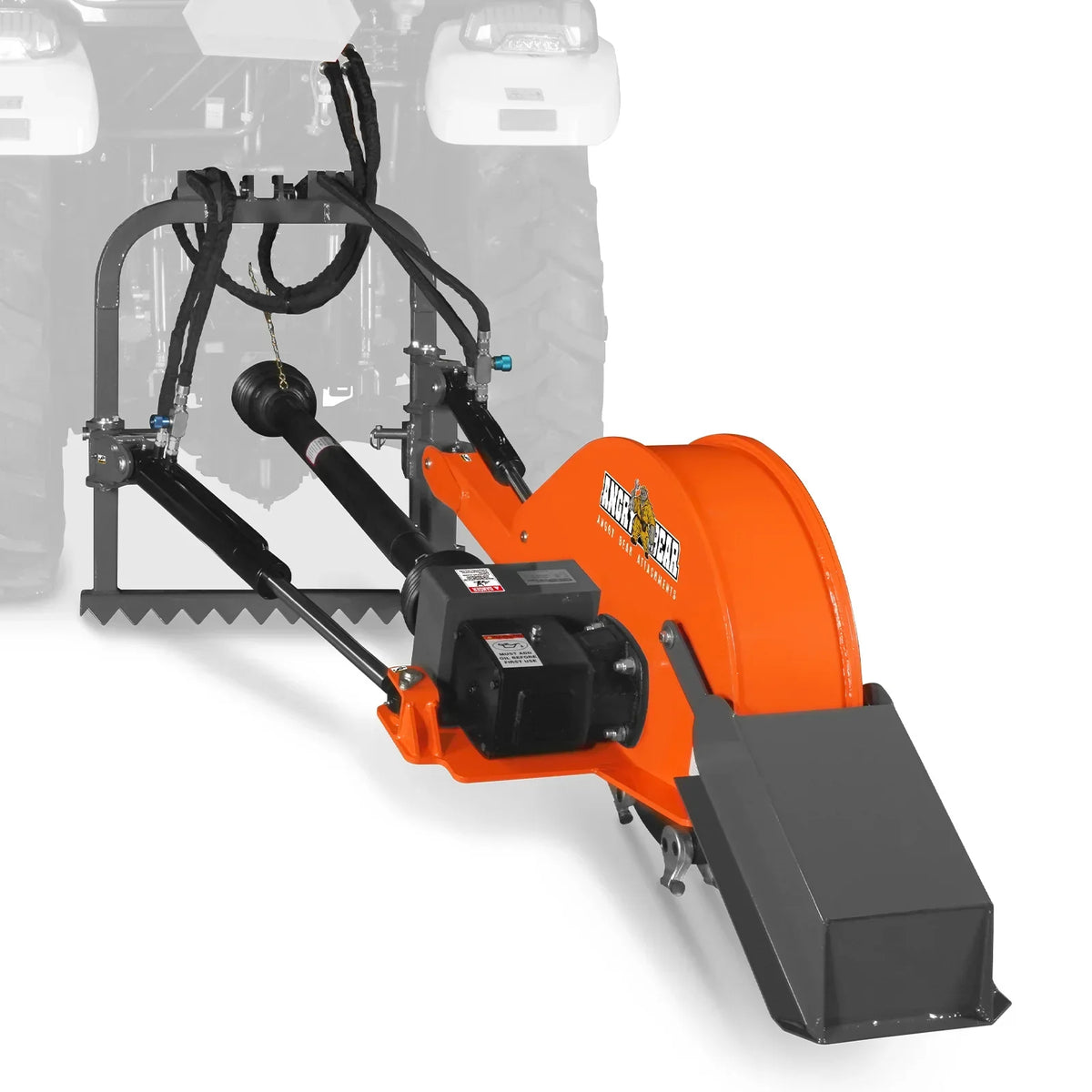 24'' Cutting Wheel Hydraulic Cylinders Stump Grinder,  (PTO Shaft Included with Slip Clutch) ,  35-60hp,   TSG61