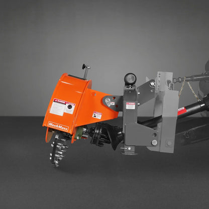 3-Point PTO Stump Grinder with 44 Carbide Teeth (PTO Shaft Included with Slip Clutch),  for 35-80HP Tractor,  SG28