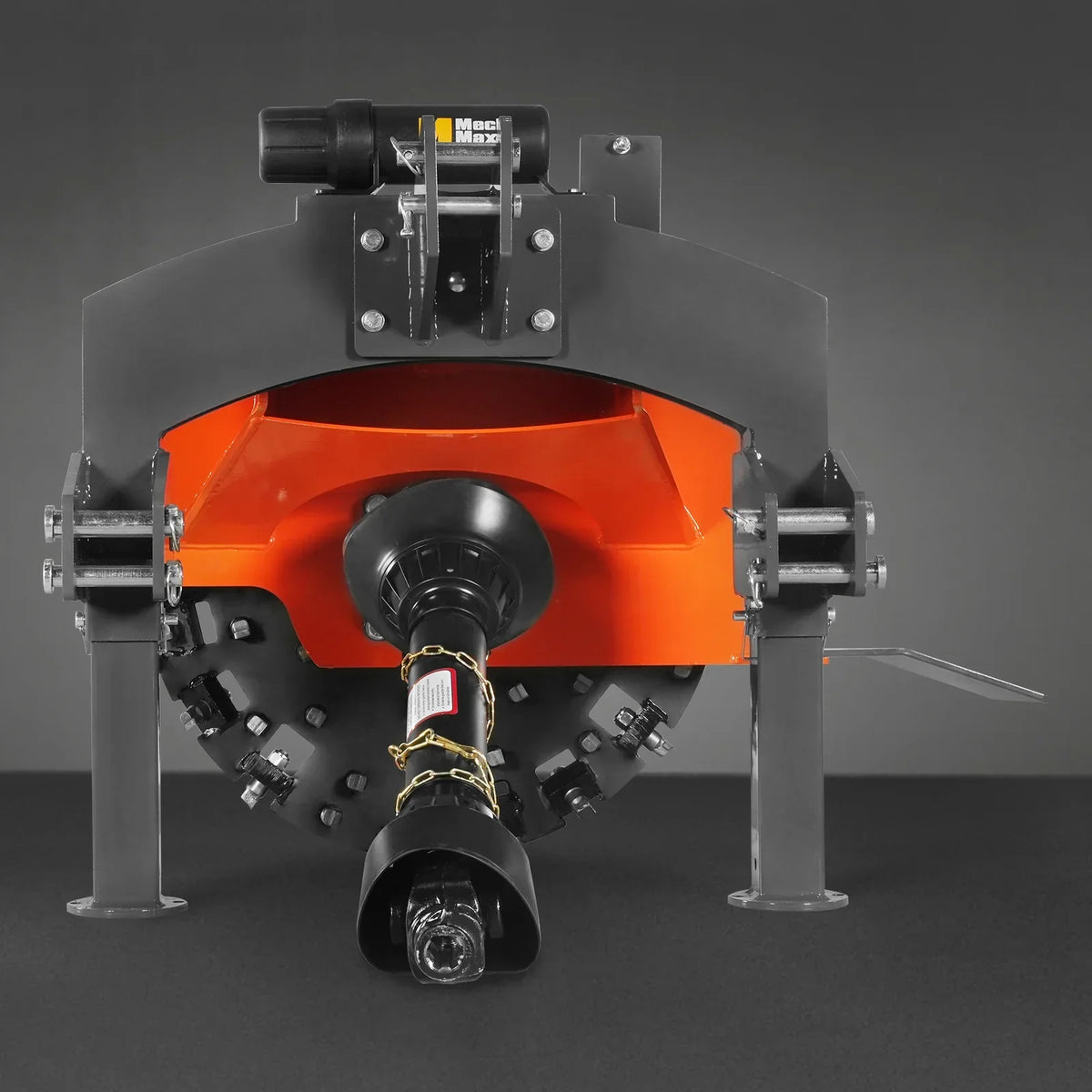 3-Point PTO Stump Grinder with 44 Carbide Teeth (PTO Shaft Included with Slip Clutch),  for 35-80HP Tractor,  SG28
