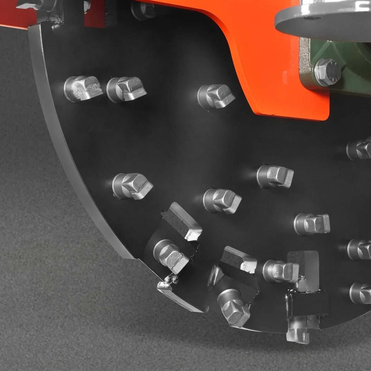 3-Point PTO Stump Grinder with 44 Carbide Teeth (PTO Shaft Included with Slip Clutch),  for 35-80HP Tractor,  SG28