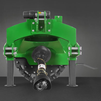 3-Point PTO Stump Grinder with 44 Carbide Teeth (PTO Shaft Included with Slip Clutch),  for 35-80HP Tractor,  SG28