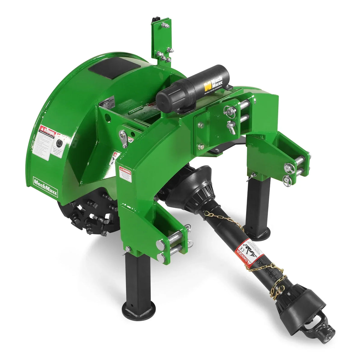 3-Point PTO Stump Grinder with 44 Carbide Teeth (PTO Shaft Included with Slip Clutch),  for 35-80HP Tractor,  SG28
