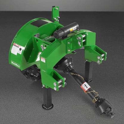 3-Point PTO Stump Grinder with 44 Carbide Teeth (PTO Shaft Included with Slip Clutch),  for 35-80HP Tractor,  SG28