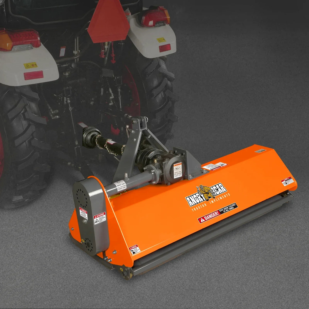 3-Point PTO Stump Grinder & 60'' PTO Flail Mower  Bundle, SG24 & NAM60