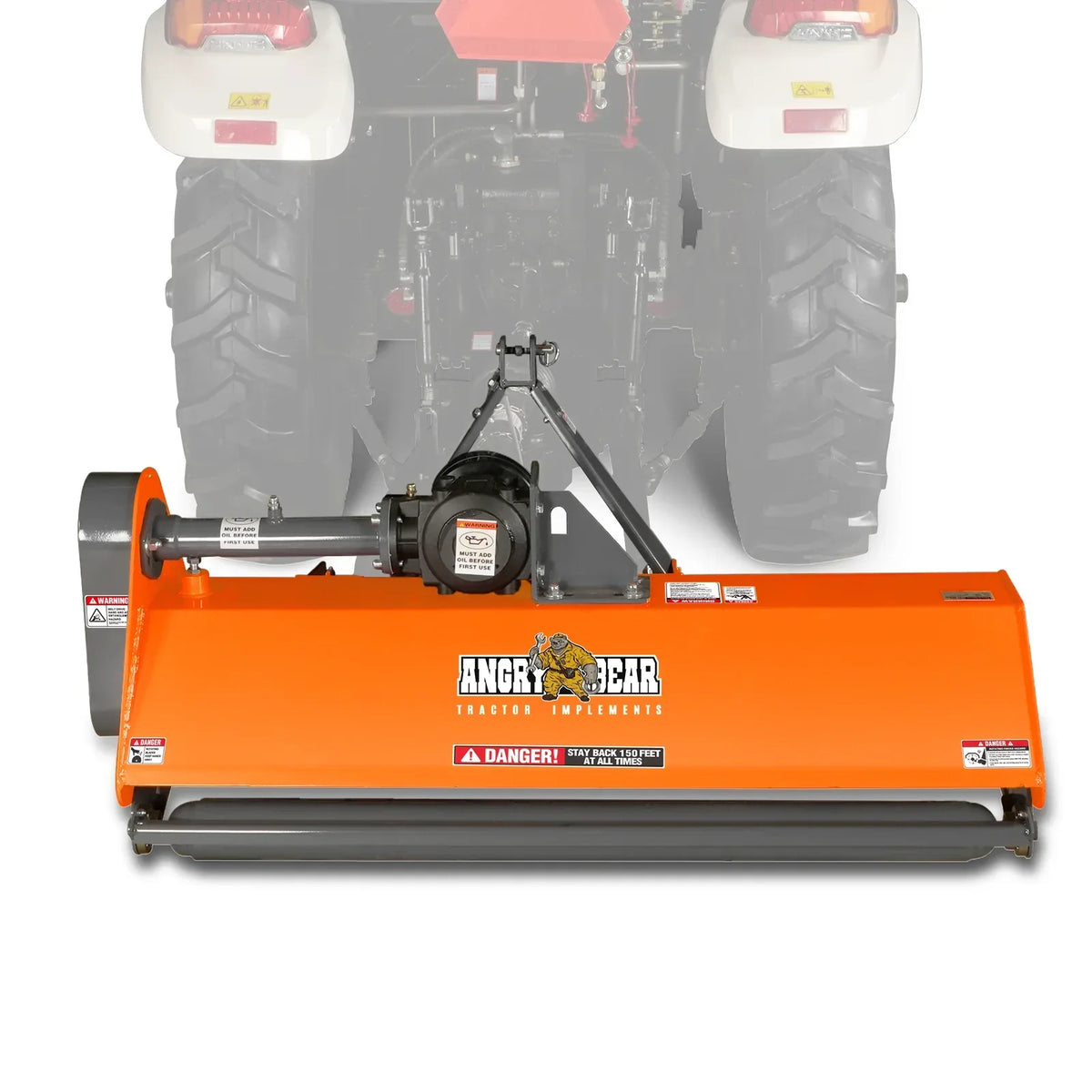 3-Point PTO Stump Grinder & 60'' PTO Flail Mower  Bundle, SG24 & NAM60