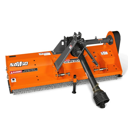 3-Point PTO Stump Grinder & 60'' PTO Flail Mower  Bundle, SG24 & NAM60