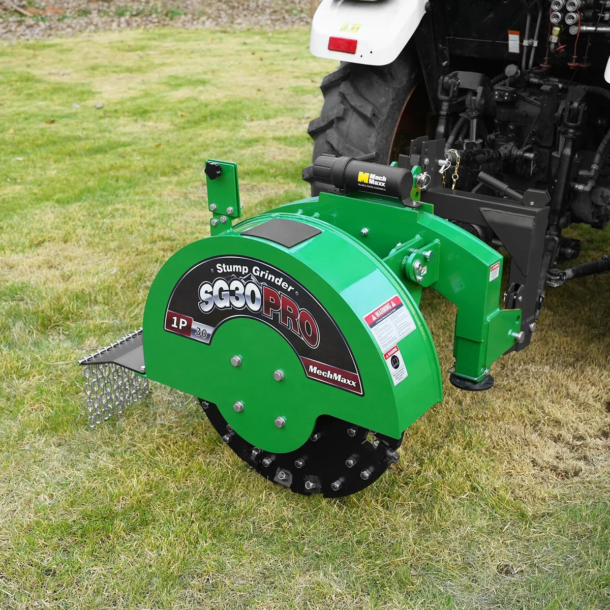 3-Point PTO Stump Grinder,  30 in Flywheel,  40-100HP,  with 44 Carbide Teeth (PTO Shaft Included with Slip Clutch),  SG30PRO