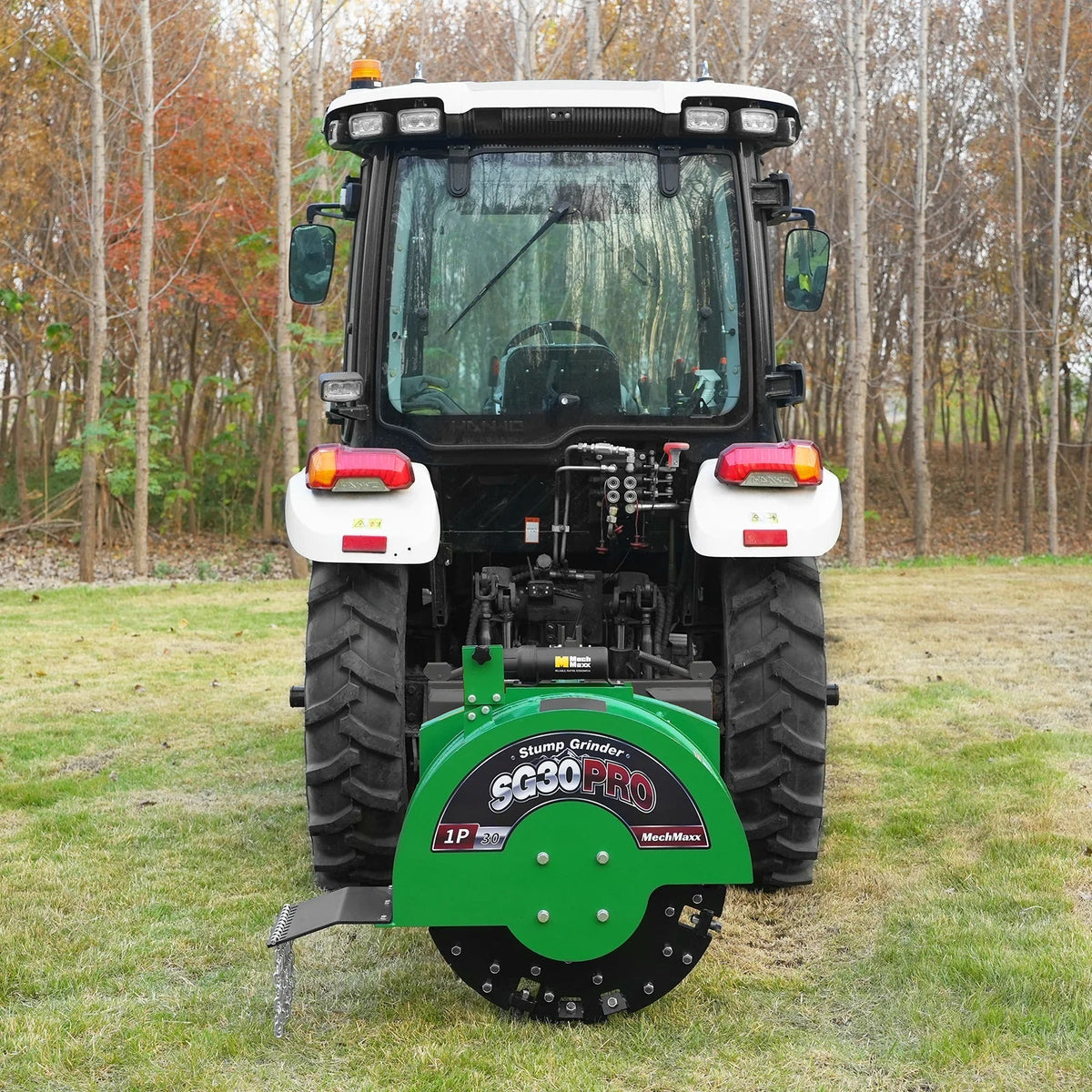 3-Point PTO Stump Grinder,  30 in Flywheel,  40-100HP,  with 44 Carbide Teeth (PTO Shaft Included with Slip Clutch),  SG30PRO