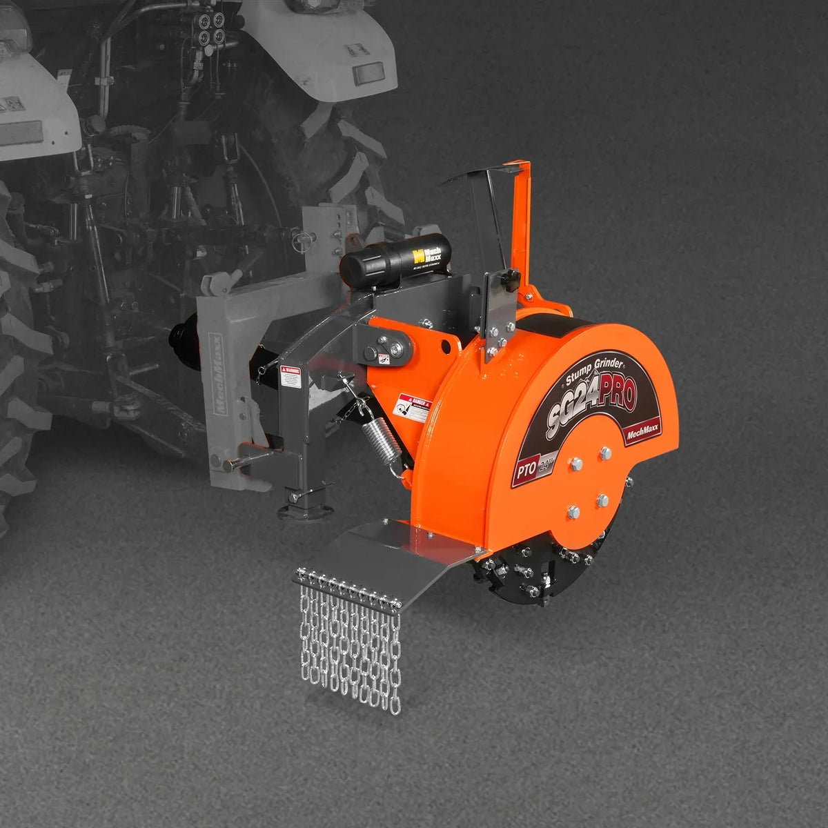 3-Point PTO Stump Grinder & 6",  3 Point Hydraulic PTO Wood Chipper Bundle, SG24PRO & WC68H