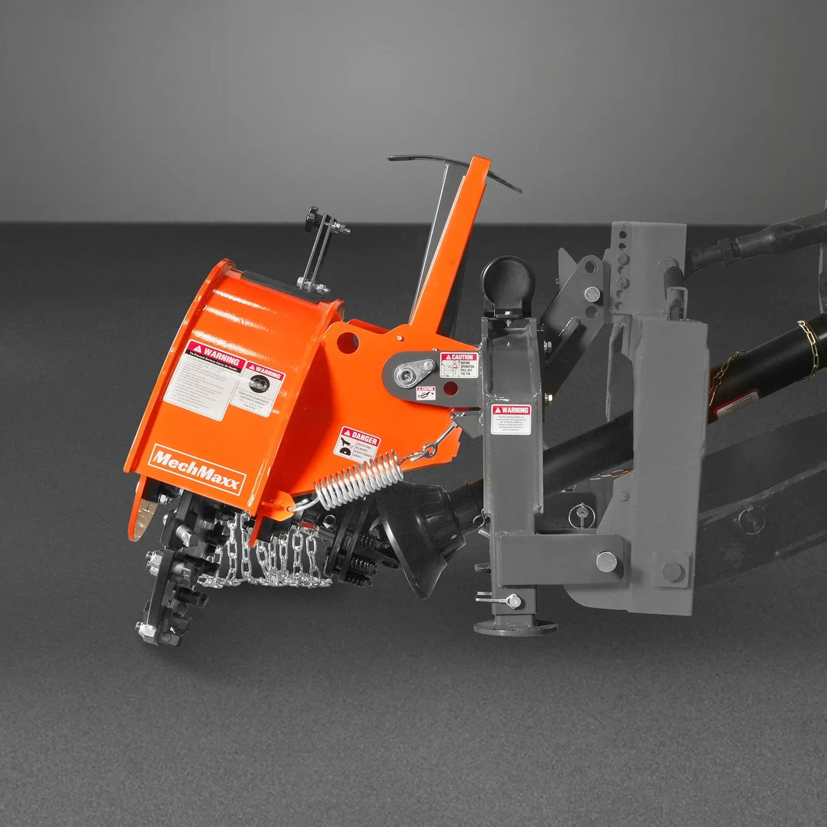 3-Point PTO Stump Grinder & Wood Chipper Bundle; SG24PRO; BX42S; Orange