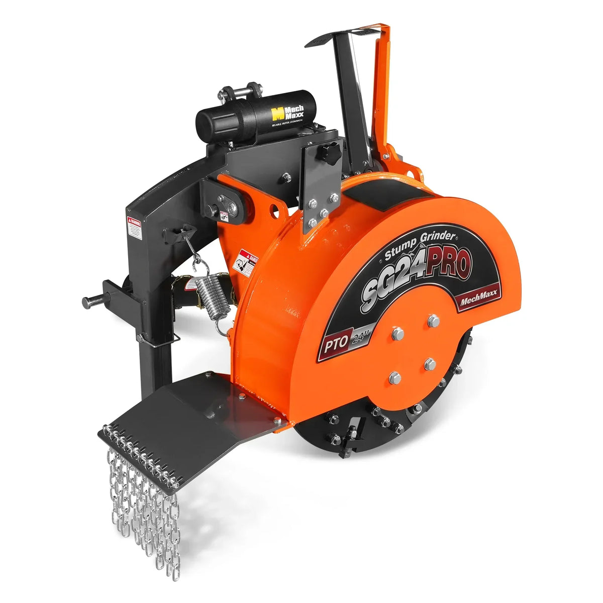 3-Point PTO Stump Grinder & 6",  3 Point Hydraulic PTO Wood Chipper Bundle, SG24PRO & WC68H