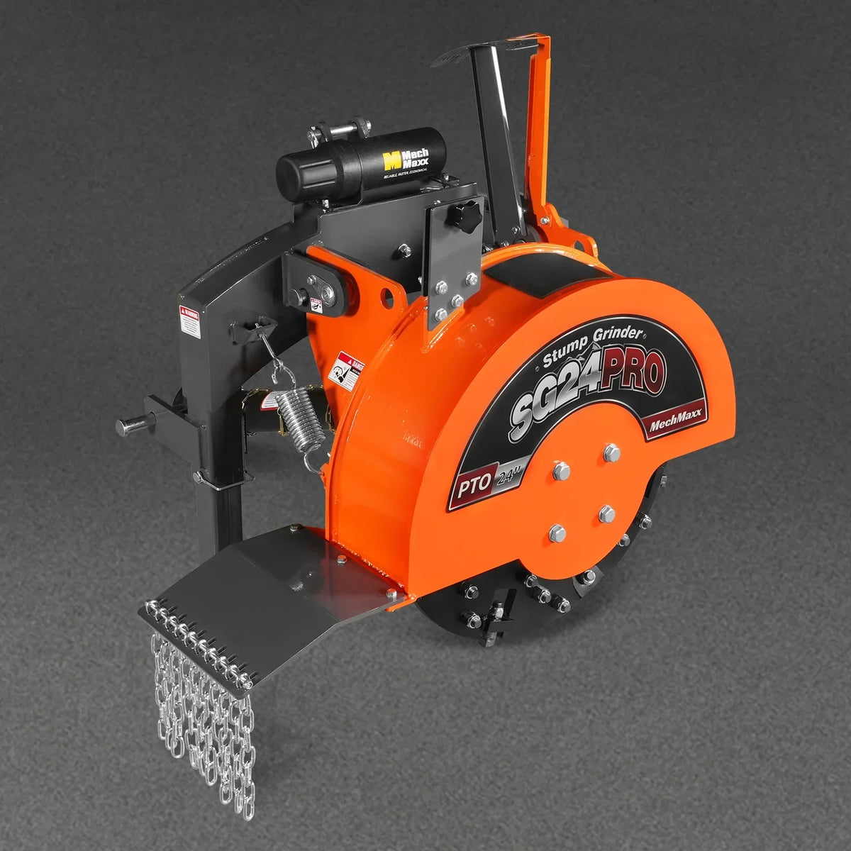 3-Point PTO Stump Grinder & 6",  3 Point Hydraulic PTO Wood Chipper Bundle, SG24PRO & WC68H