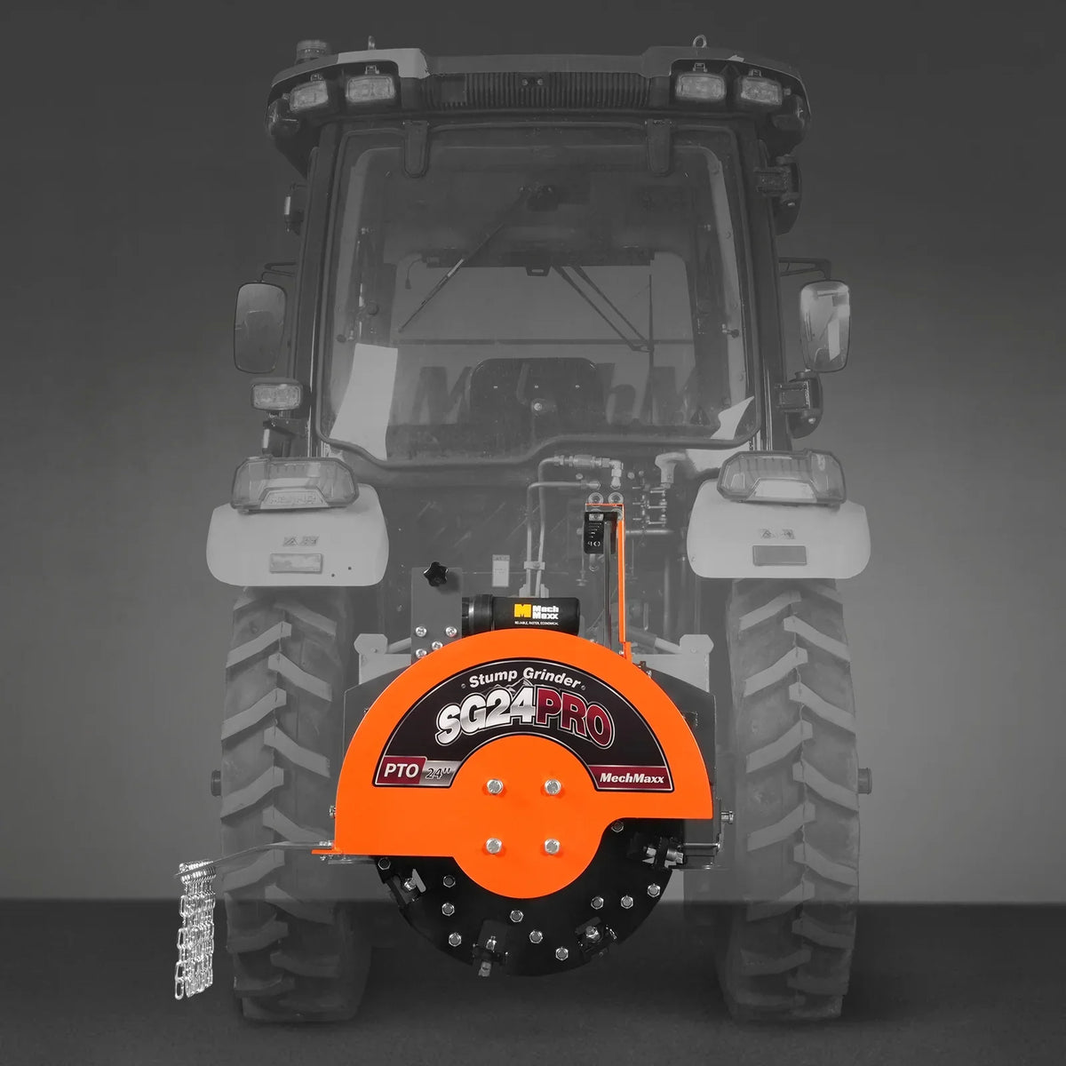 3-Point PTO Stump Grinder & 6",  3 Point Hydraulic PTO Wood Chipper Bundle, SG24PRO & WC68H
