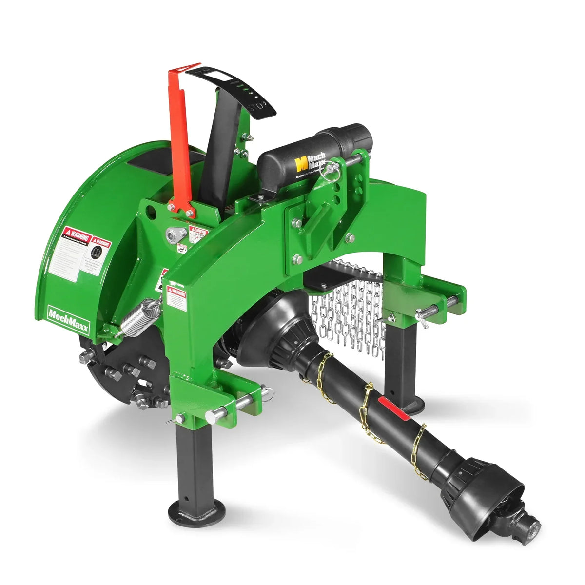 3-Point PTO Stump Grinder & Wood Chipper Bundle; SG24PRO; BX42S; Green