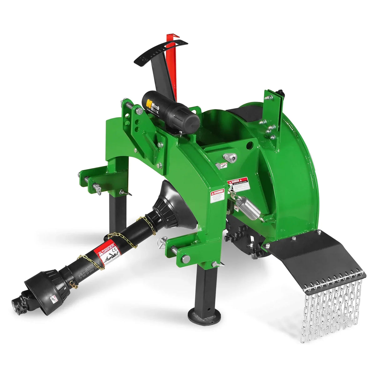 3-Point PTO Stump Grinder & Wood Chipper Bundle; SG24PRO; BX42S; Green