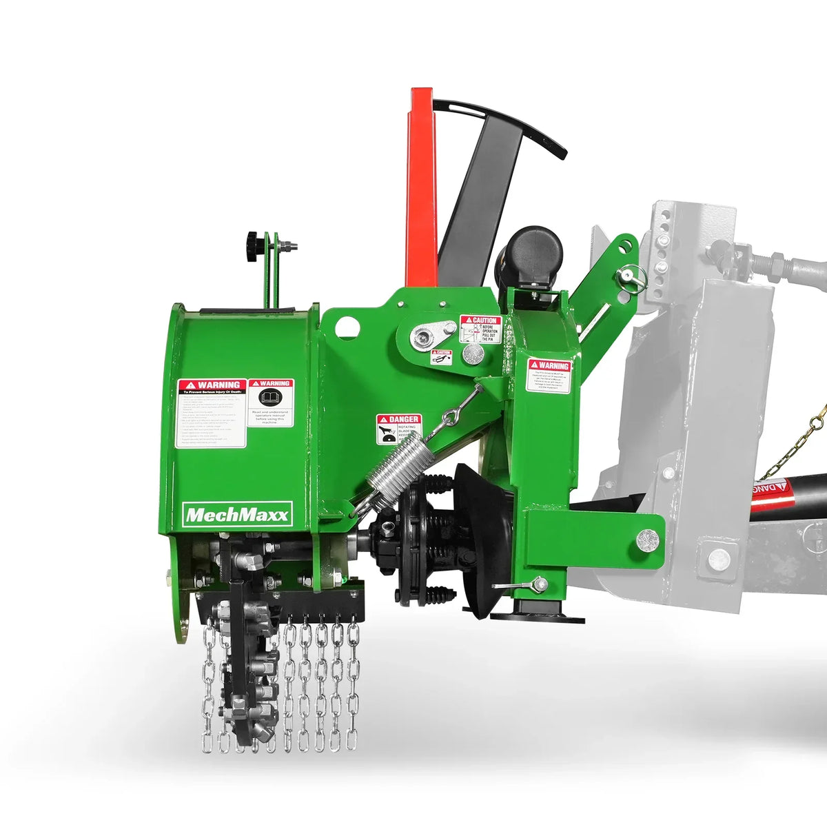 3-Point PTO Stump Grinder & Wood Chipper Bundle; SG24PRO; BX42S; Green