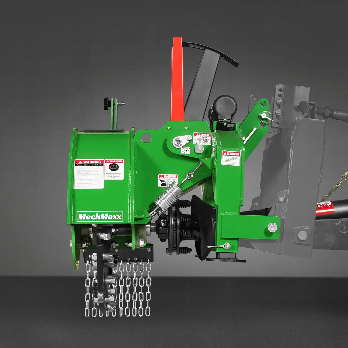 3-Point PTO Stump Grinder & Wood Chipper Bundle; SG24PRO; BX42S; Green