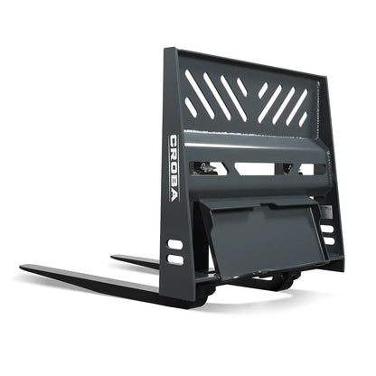 36'' Mini Skid Steer Pallet Fork Frame Attachment,  2204 lb Weight Capacity