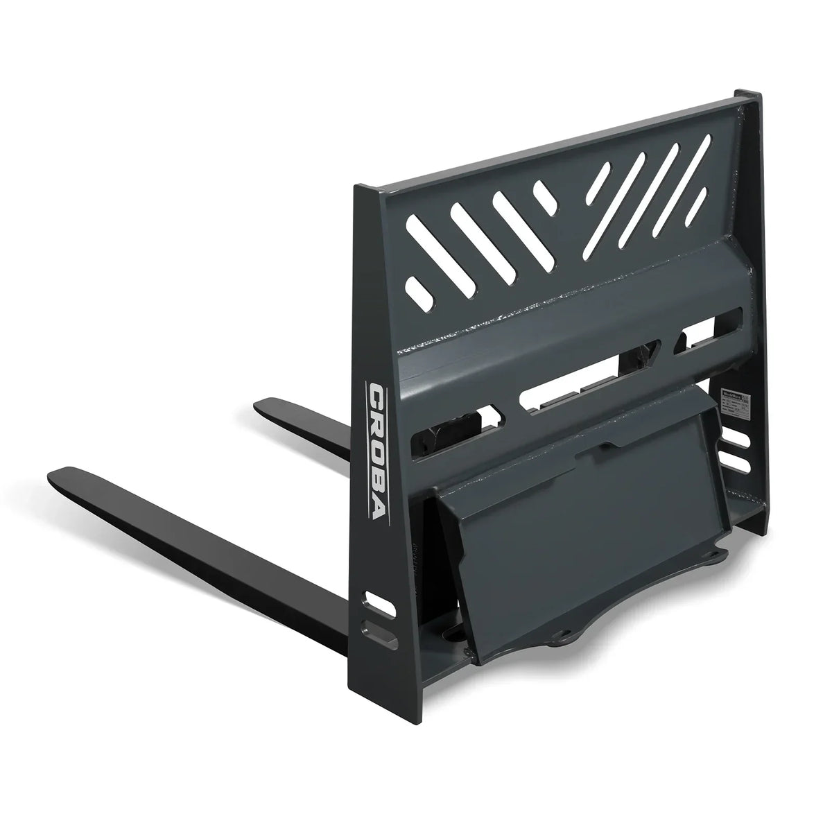 36'' Mini Skid Steer Pallet Fork Frame Attachment,  2204 lb Weight Capacity