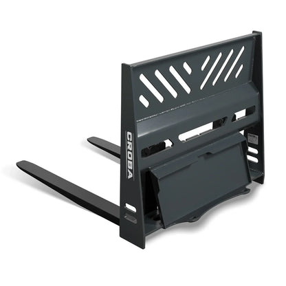 36'' Mini Skid Steer Pallet Fork Frame Attachment,  2204 lb Weight Capacity