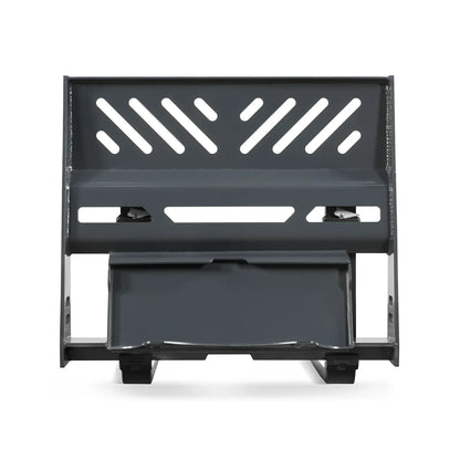 36'' Mini Skid Steer Pallet Fork Frame Attachment,  2204 lb Weight Capacity