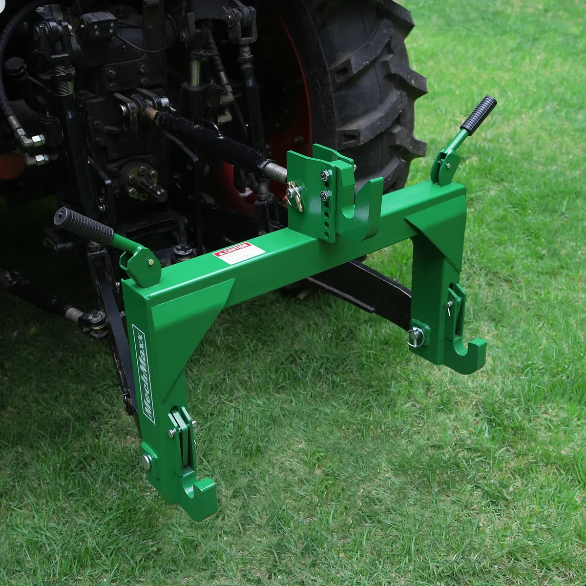 3 Point Quick Hitch Cat 1 for Tractors, Green, QH1G