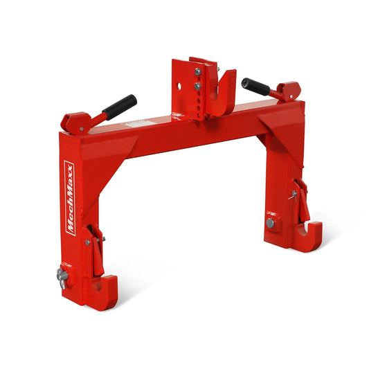3 Point Quick Hitch Cat 1 for Tractors, Red, QH1R
