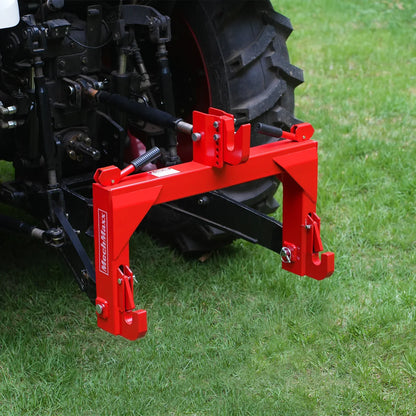 3 Point Quick Hitch Cat 1 for Tractors, Red, QH1R