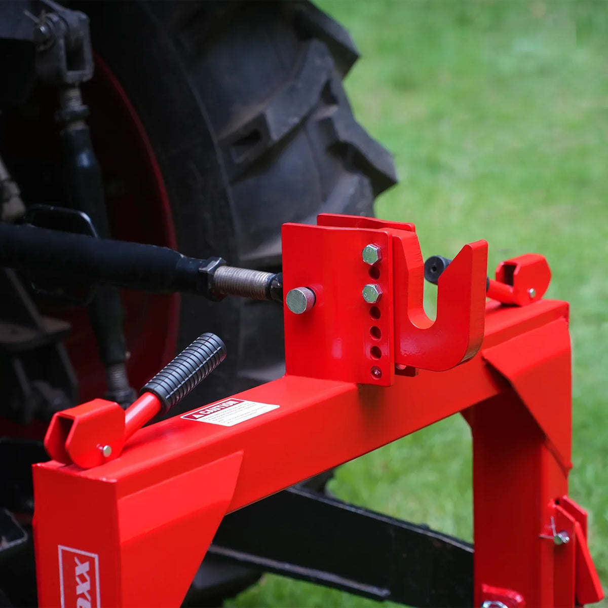 3 Point Quick Hitch Cat 1 for Tractors, Red, QH1R