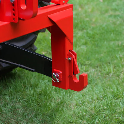 3 Point Quick Hitch Cat 1 for Tractors, Red, QH1R