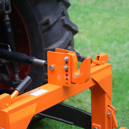 3 Point Quick Hitch Cat 1 for Tractors, Orange, QH1T