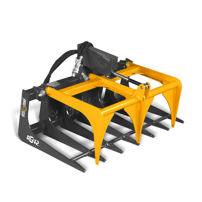 42" Mini Skid Steer Skeleton Grapple Attachment,   24" Arm Opening,  2000 lb Weight Capacity