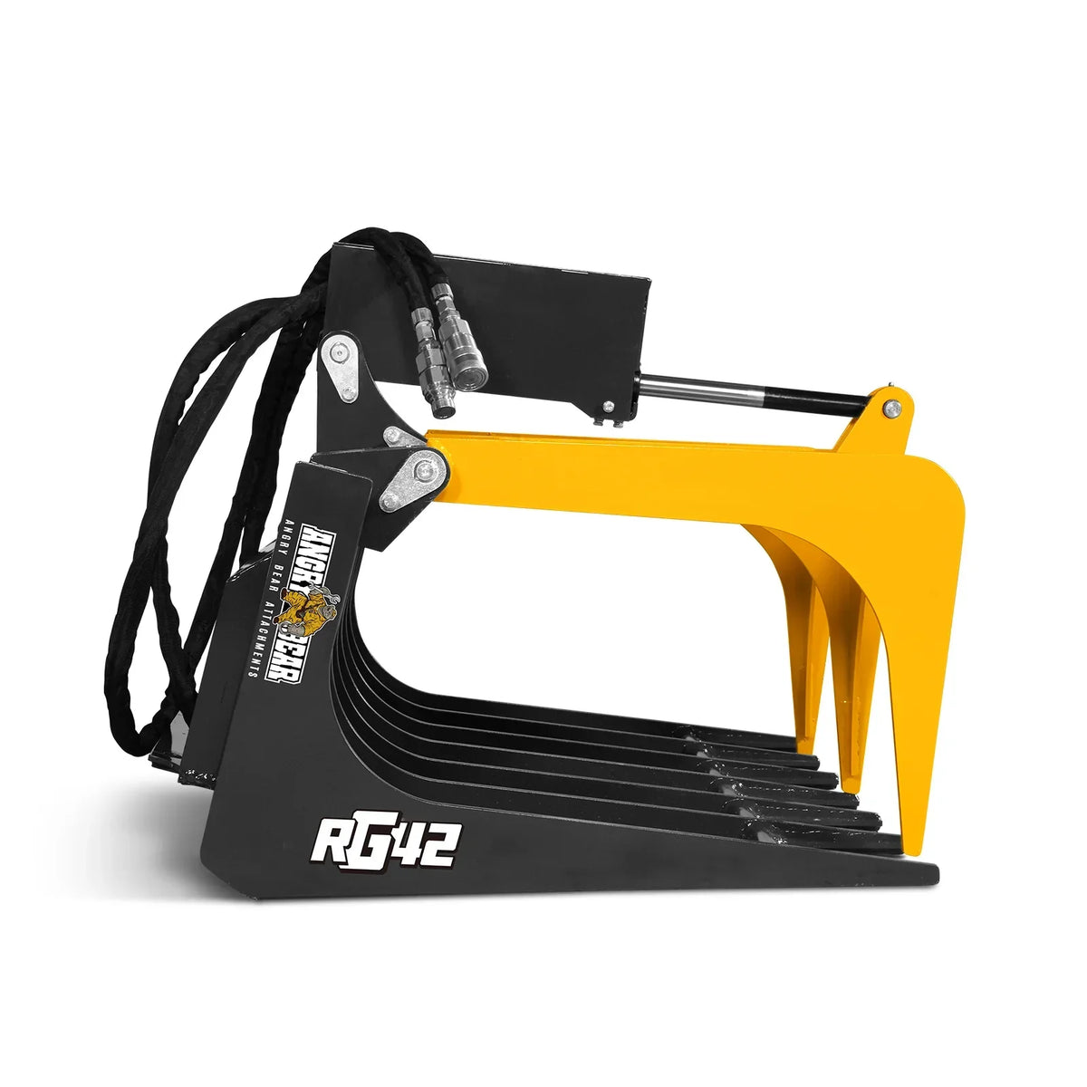 42" Mini Skid Steer Skeleton Grapple Attachment,   24" Arm Opening,  2000 lb Weight Capacity