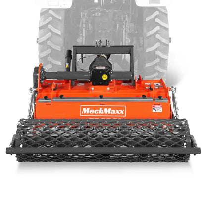 48 in Stone Burier Reverse Rotary Tiller,  3 Point Hitch Cat.1,  Chain Drive,  PTO Shaft Included with Slip Clutch,  20-45 HP,  RSB48