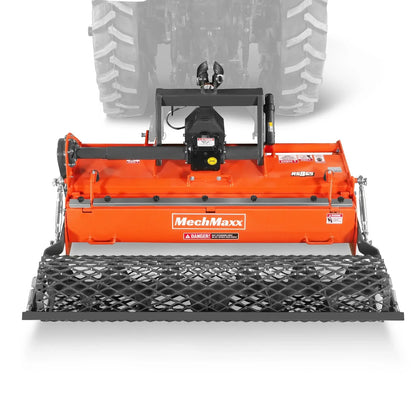 65 in Stone Burier Reverse Rotary Tiller,  3 Point Hitch Cat.1,  Chain Drive,  PTO Shaft Included with Slip Clutch,  30-55 HP,  RSB65