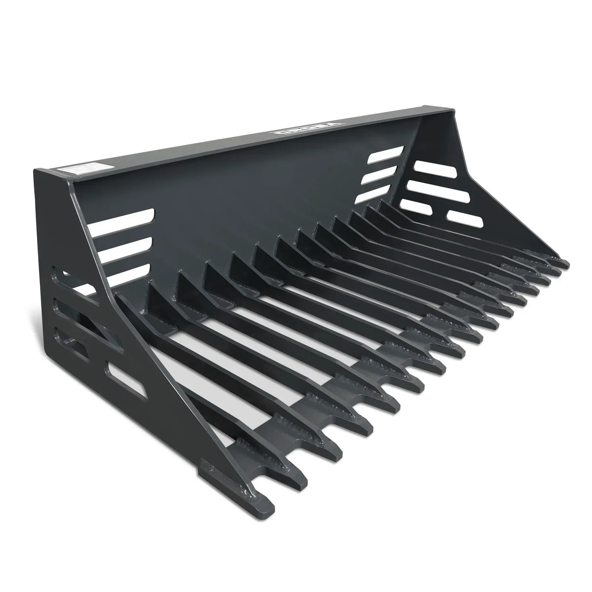 44'' Mini Skid Steer Rock Bucket,  25'' Overall Depth