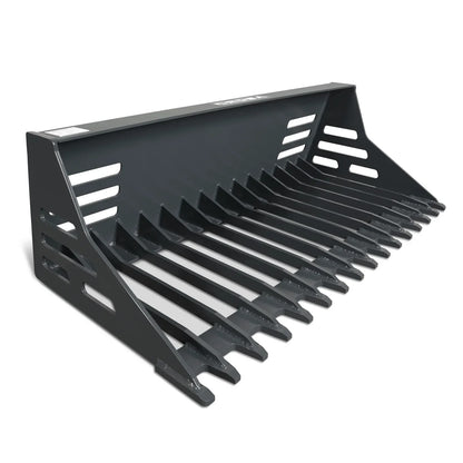 44'' Mini Skid Steer Rock Bucket,  25'' Overall Depth