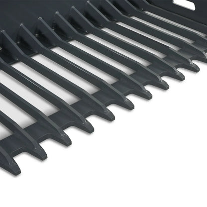 44'' Mini Skid Steer Rock Bucket,  25'' Overall Depth