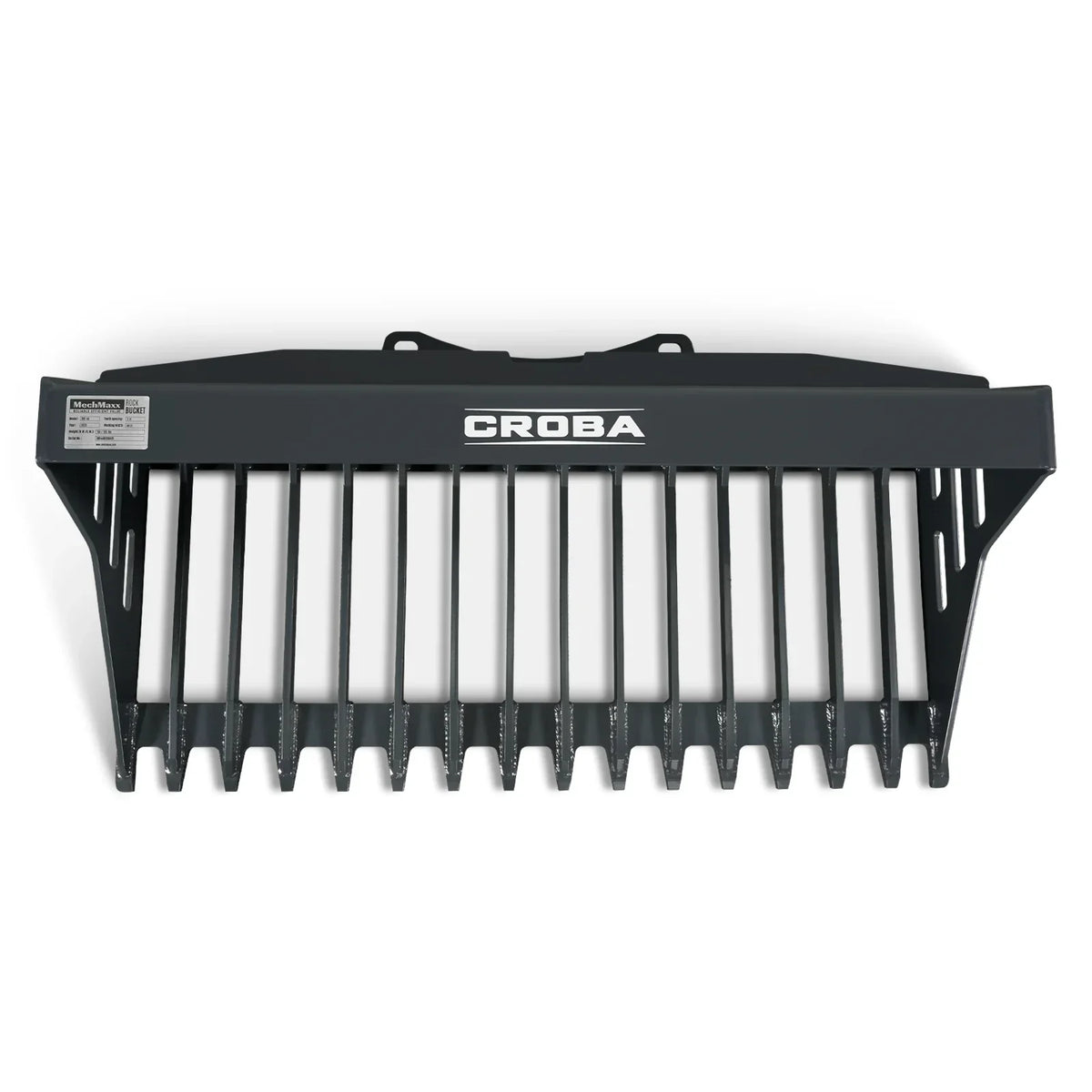 44'' Mini Skid Steer Rock Bucket,  25'' Overall Depth
