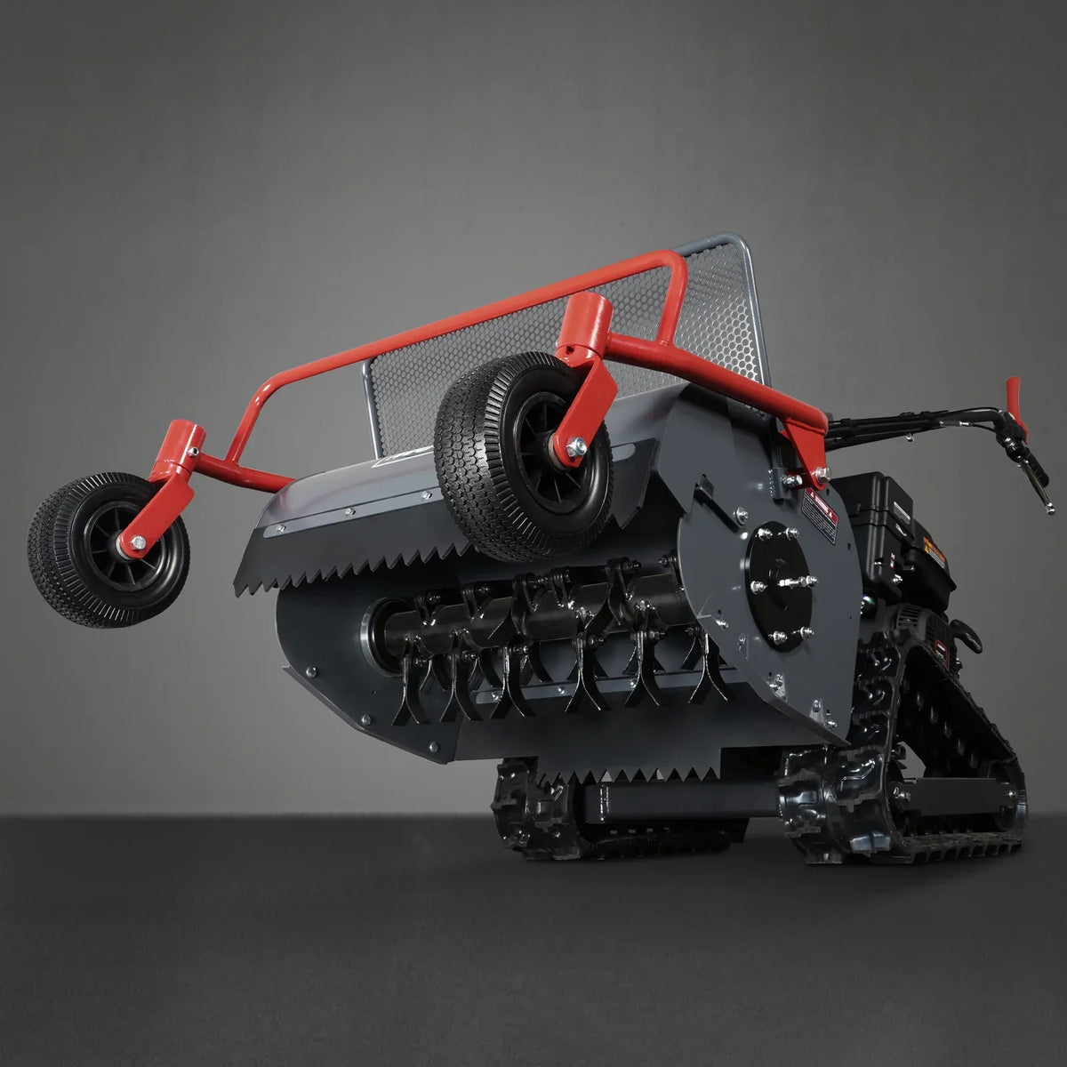 27" Walk Behind Flail Mower,  10HP 302cc,  Self-Propelled,  Tracked,  Electric Start,  SFM27T