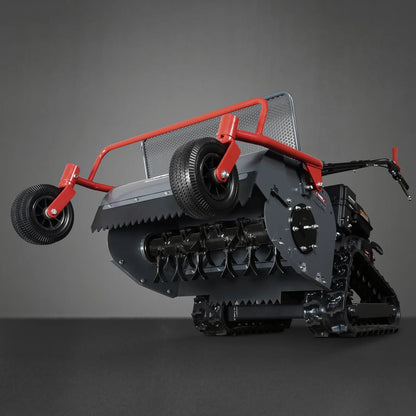 27" Walk Behind Flail Mower,  10HP 302cc,  Self-Propelled,  Tracked,  Electric Start,  SFM27T