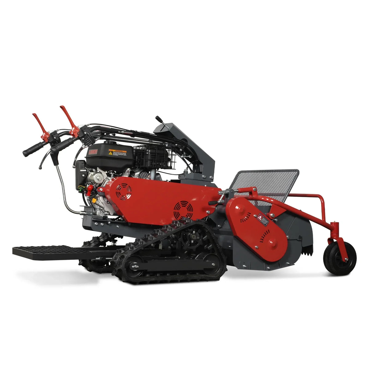 27" Walk Behind Flail Mower,  10HP 302cc,  Self-Propelled,  Tracked,  Electric Start,  SFM27T